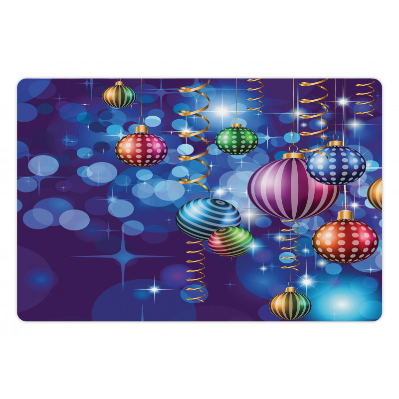 Happy New Year Party Pet Mat