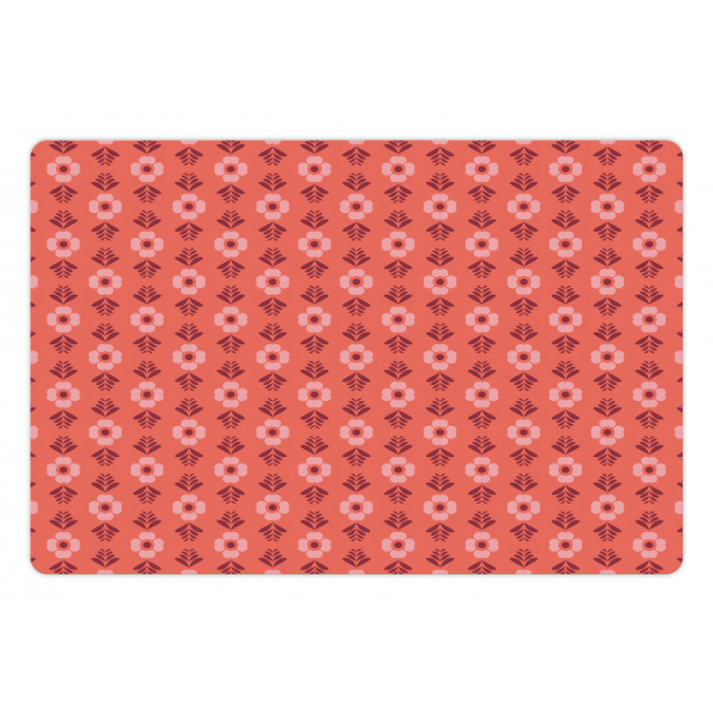 Flower Floral Romance Pet Mat