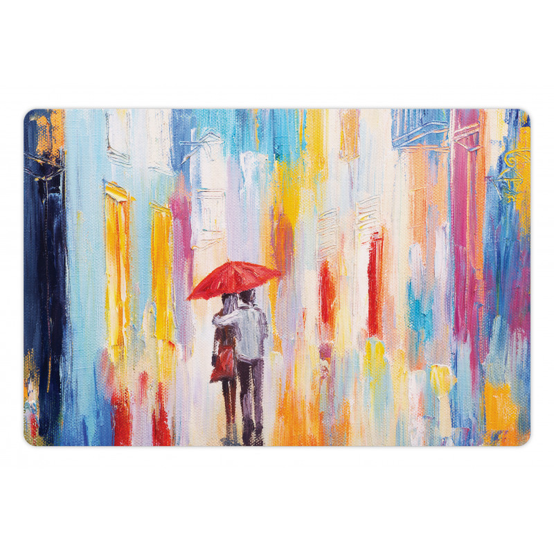 Painting Effect Romance Pet Mat