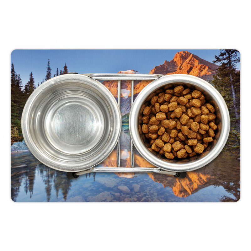 Canadian Mountains Pet Mat