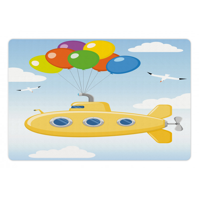 Flying in Sky Pet Mat