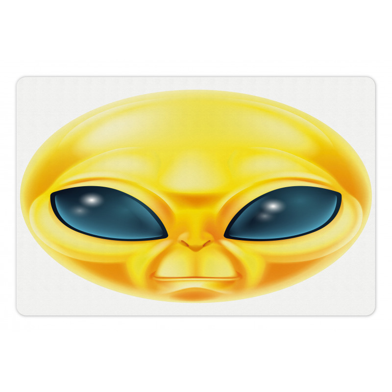 Alien Space Smiley Face Pet Mat