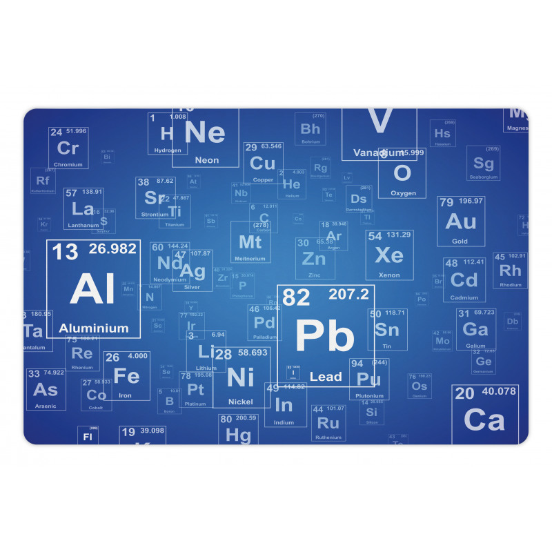 Tv Show Theme Chemistry Pet Mat