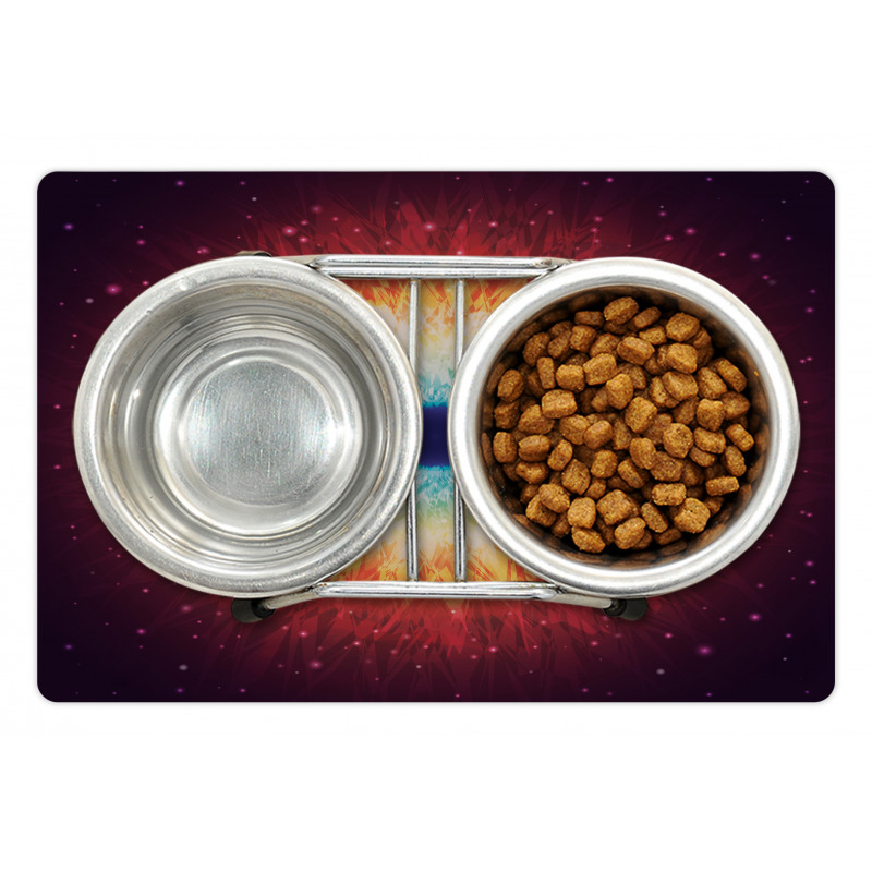 Galaxy with Stars Pet Mat