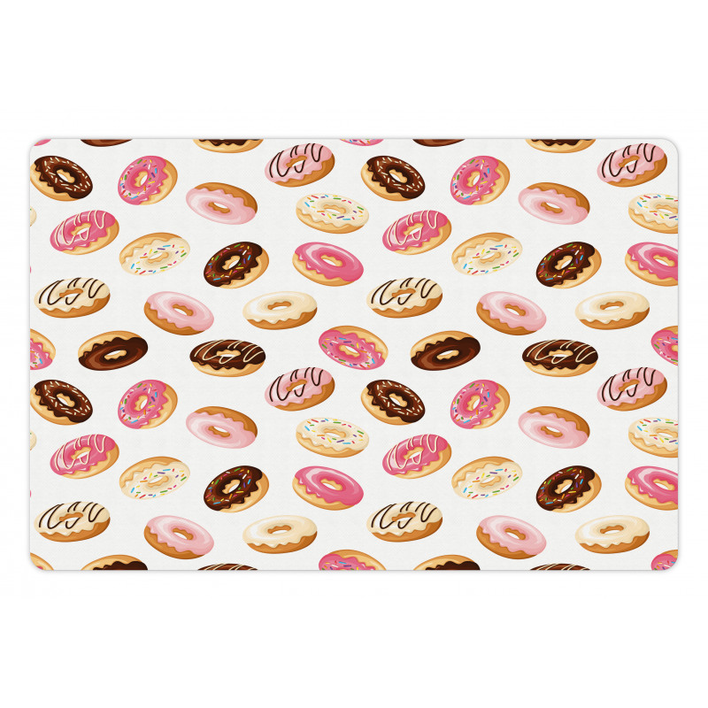 American Dessert Donuts Pet Mat