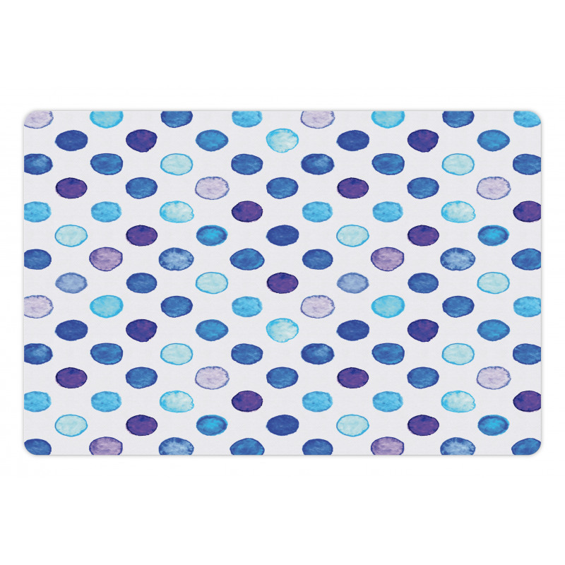 Blue Tones Soft Funky Pet Mat