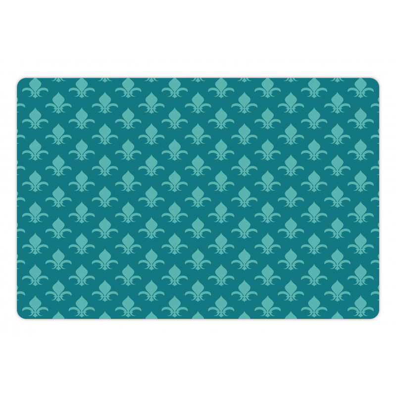 Retro Damask Pattern Pet Mat