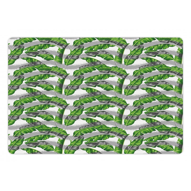 Banana Leaves Design Pet Mat