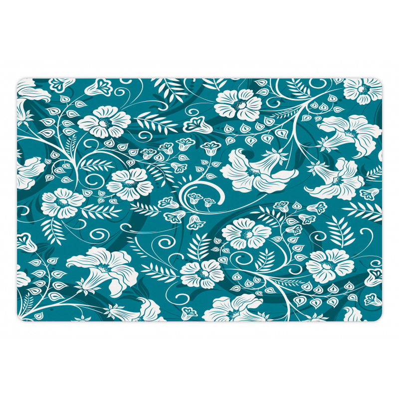 Floral Romantic Beams Pet Mat