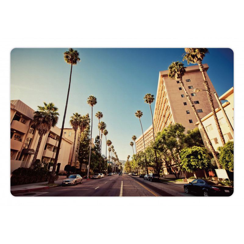 Beverly Hills Street View Pet Mat