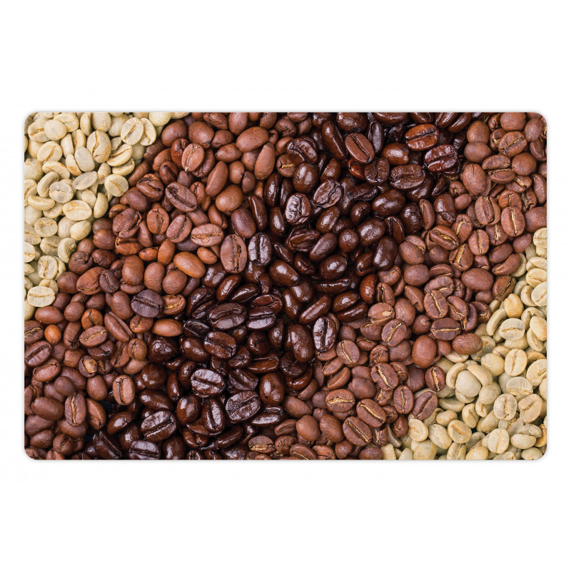 Coffee Beans Stripes Pet Mat