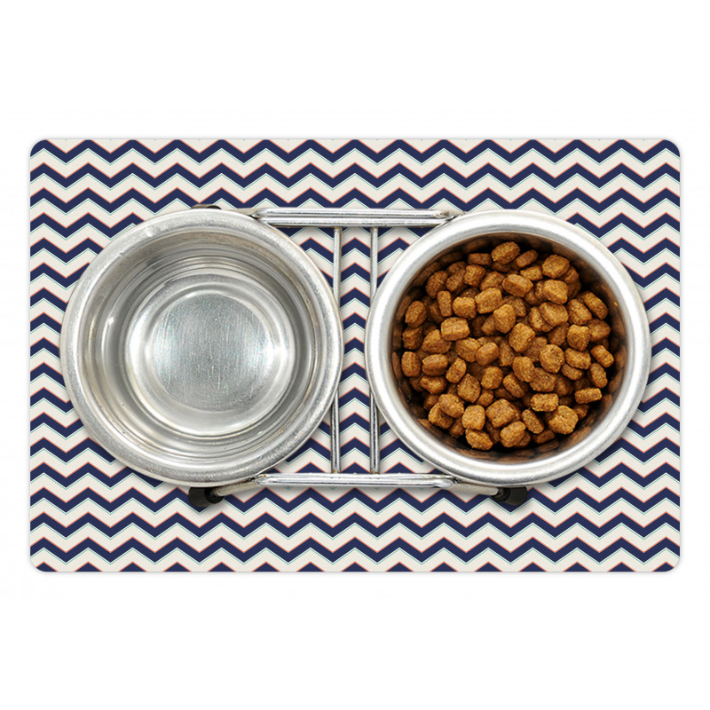 Geometric Retro Funky Pet Mat