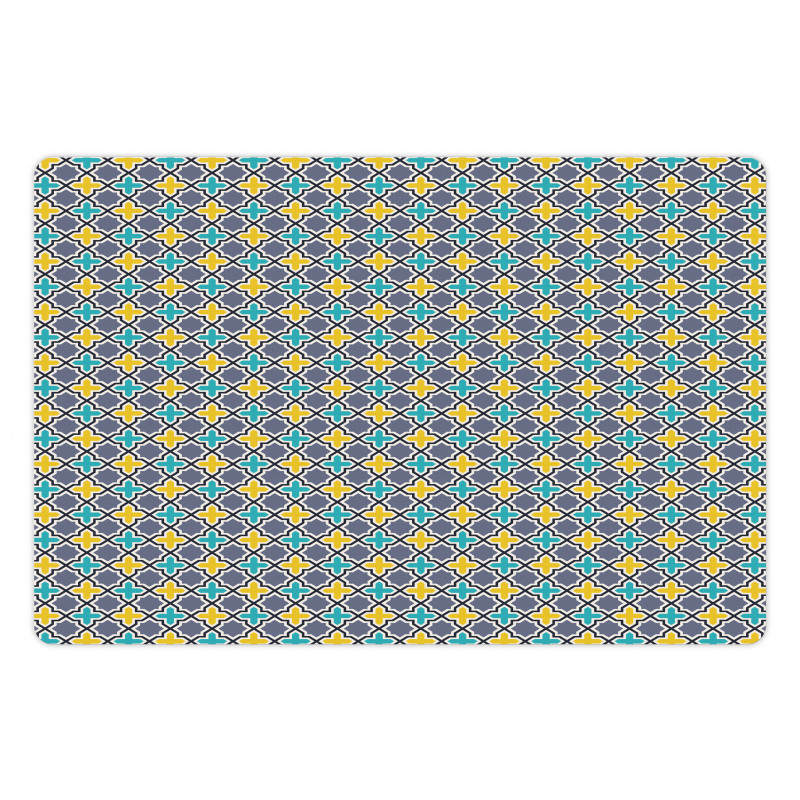 Antique Retro Pattern Pet Mat