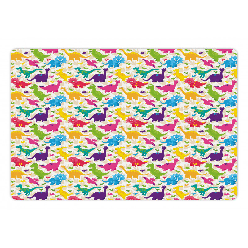 Wild Animal Kids Pet Mat