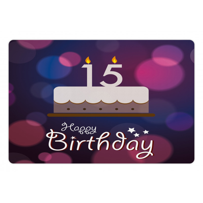 15 Birthday Cake Pet Mat
