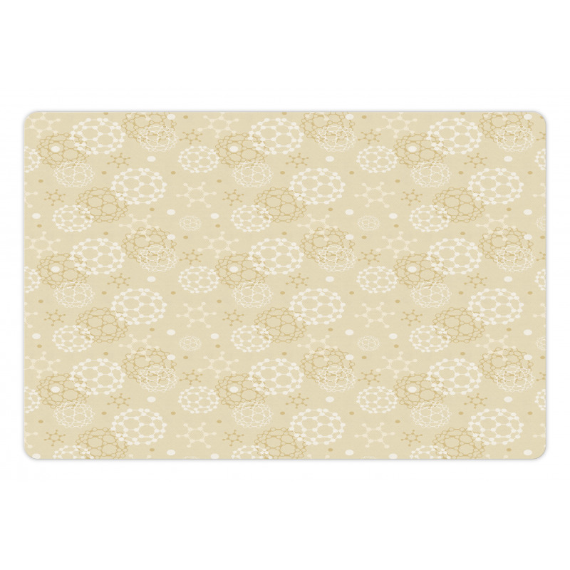 Science Molecule Motif Pet Mat