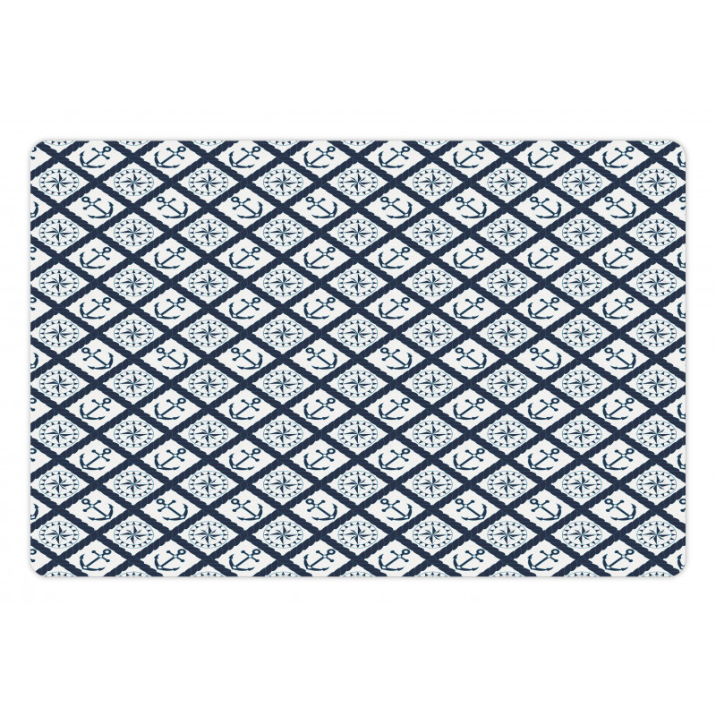 Anchor Windrose Pet Mat