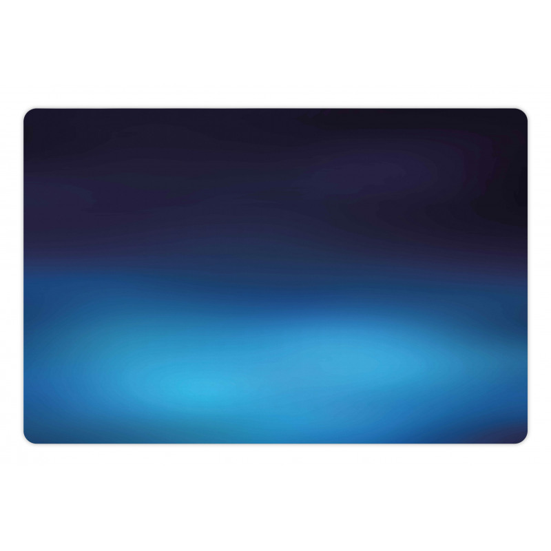 Blue Ombre Ocean Inspired Pet Mat