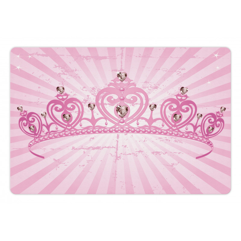 Pink Princess Pet Mat