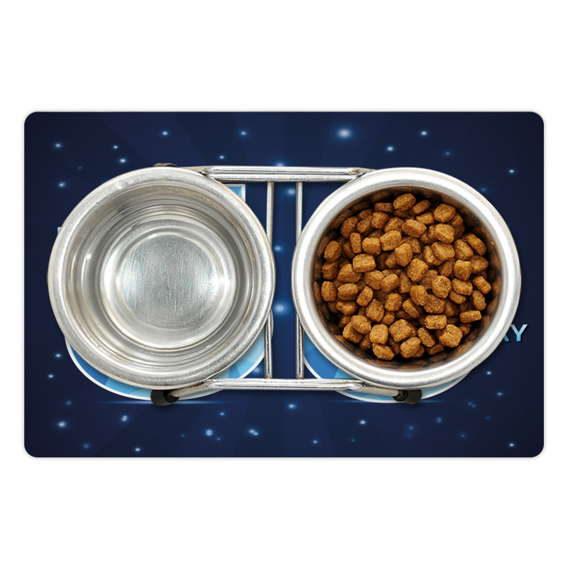 Number Night Sky Age Pet Mat