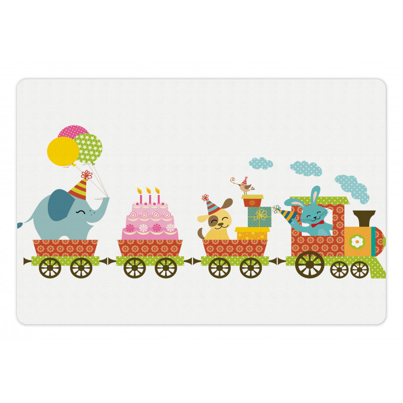 Birthday Cake Animal Pet Mat