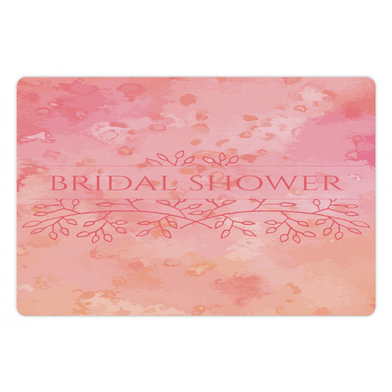 Bride Invitation Pet Mat