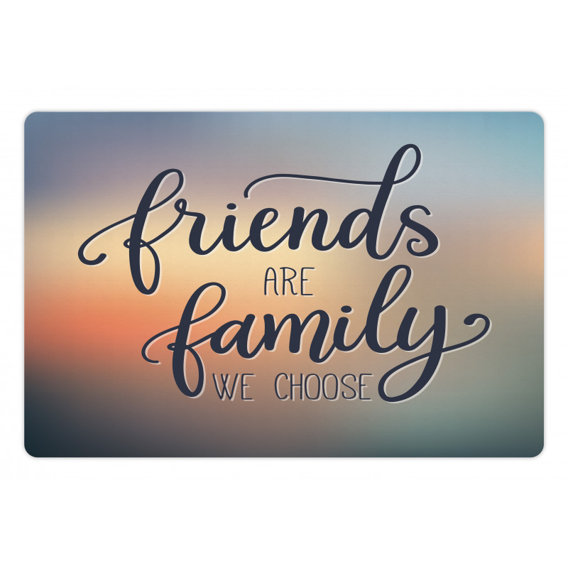 Friends are Family BFF Pet Mat
