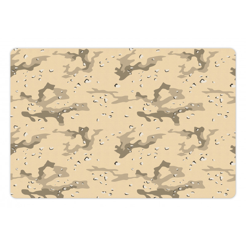 Hiding in Desert Camo Pet Mat