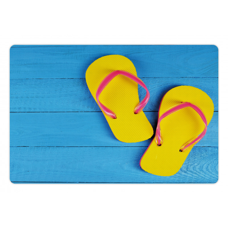 Flip Flops Pier Pet Mat