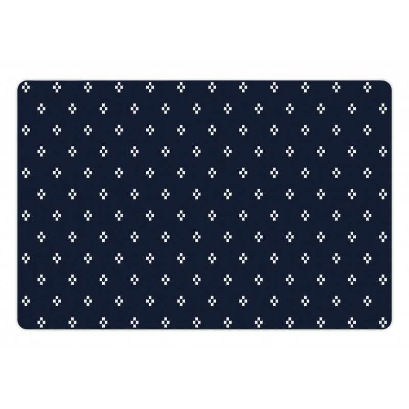 Navy Inspired Pattern Pet Mat