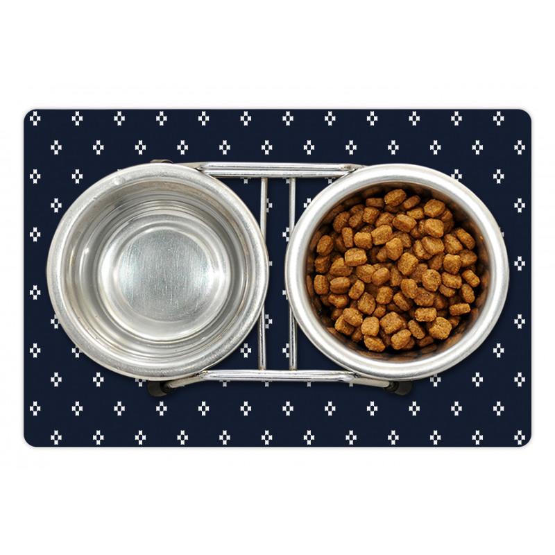 Navy Inspired Pattern Pet Mat