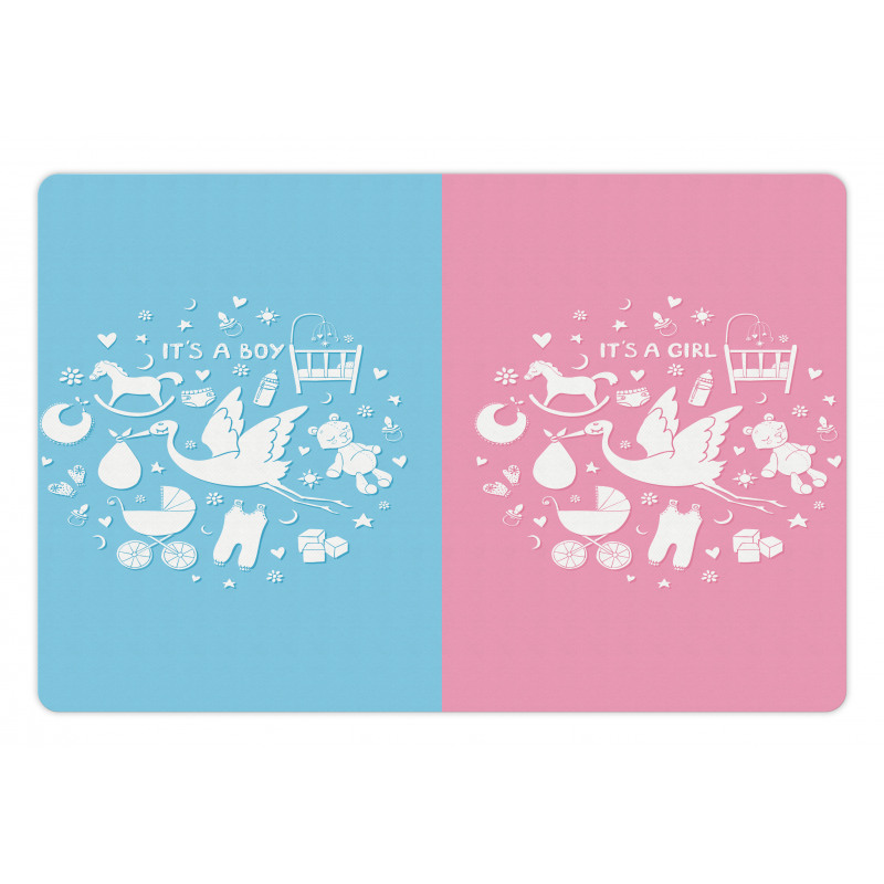 Girl Boy Pet Mat