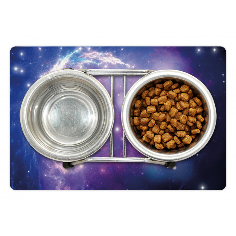 Purple Nebula Pet Mat