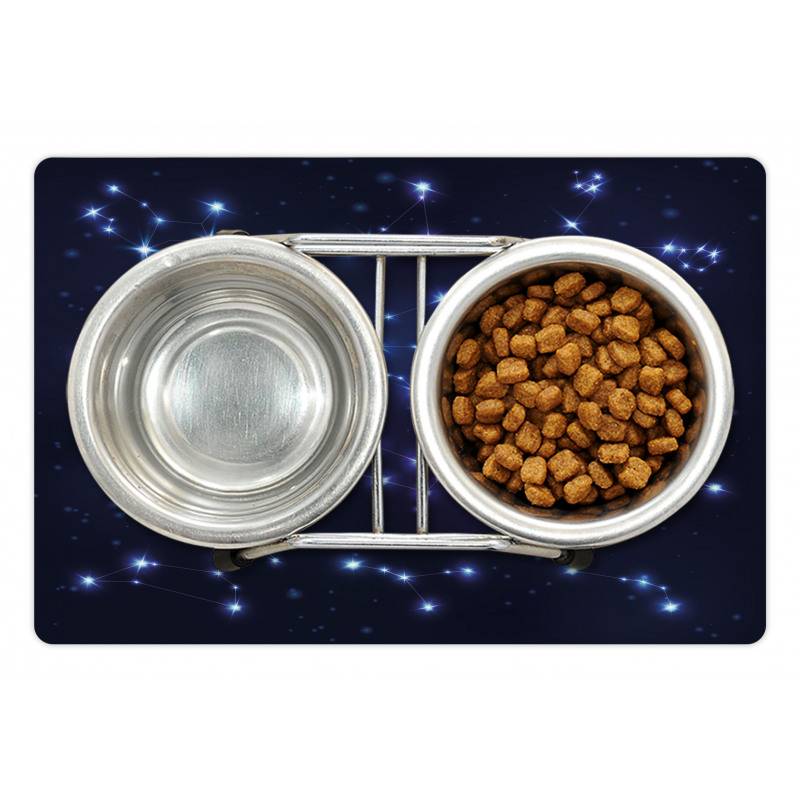 Galaxy and Signs Pet Mat