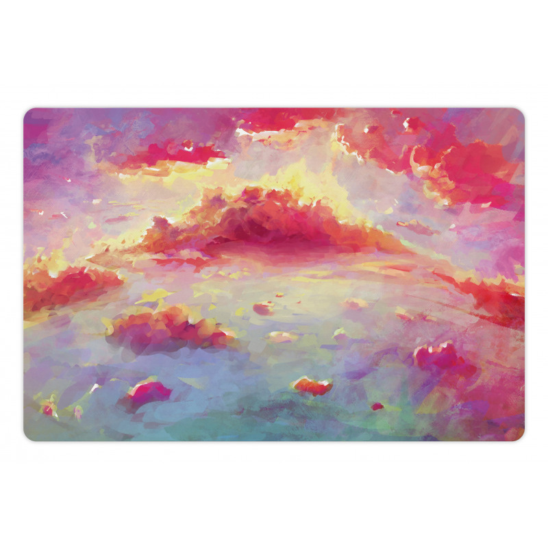 Vibrant Clouds Scenic Pet Mat