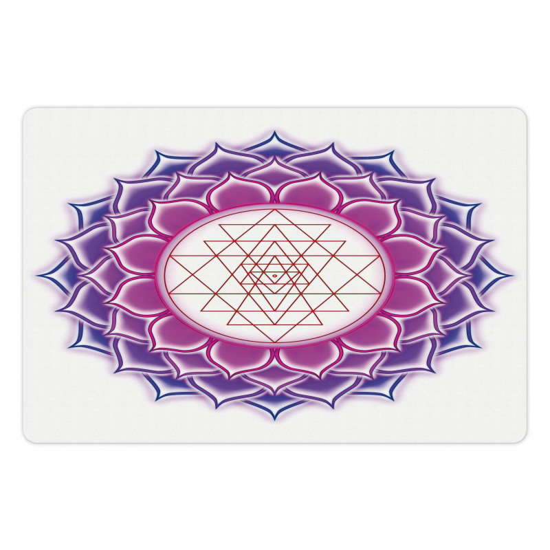 Mystical Yantra Mandala Pet Mat