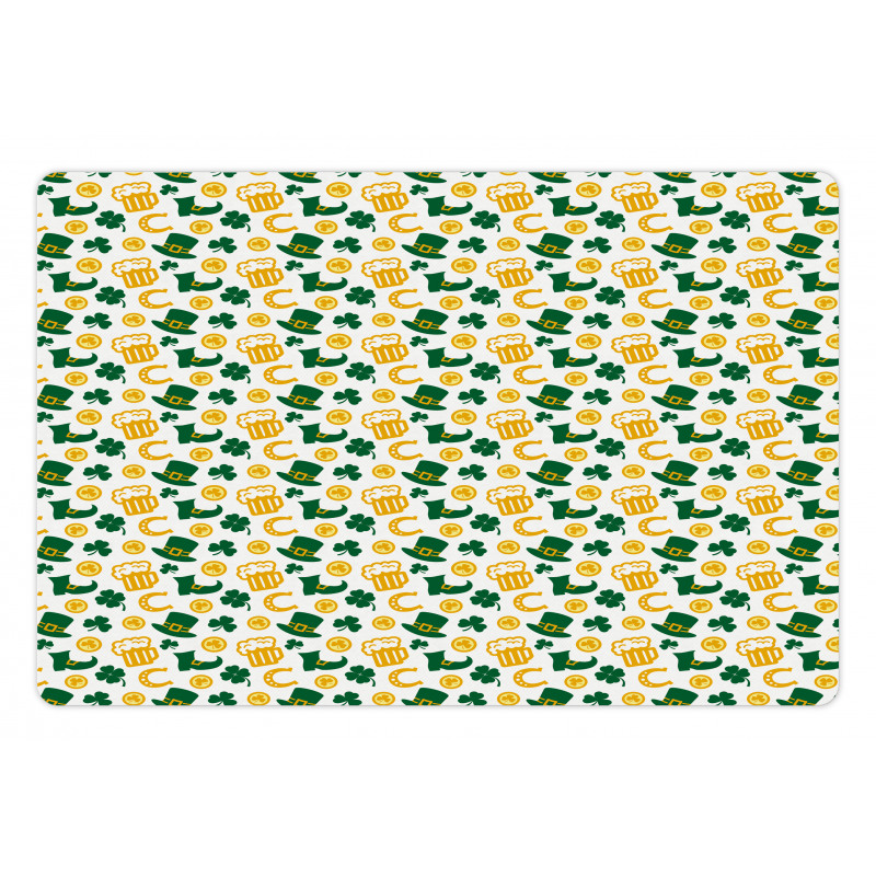 Happy St. Patrick's Day Pet Mat