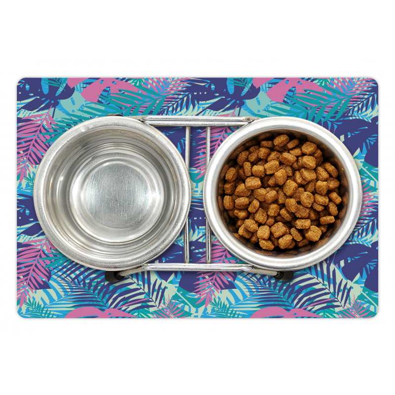 Vivid Colored Island Flora Pet Mat