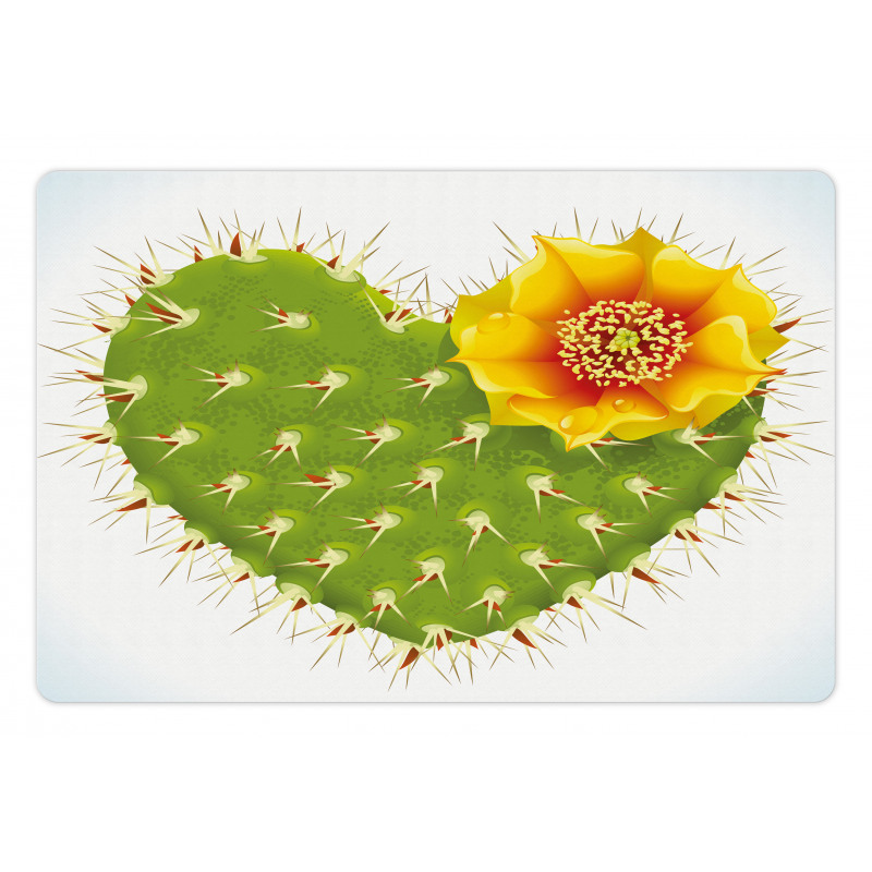 Thorny Opuntia Heart Pet Mat