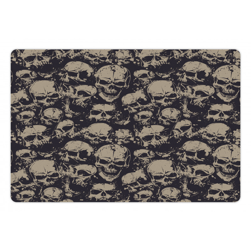 Grunge Scary Evil Pet Mat