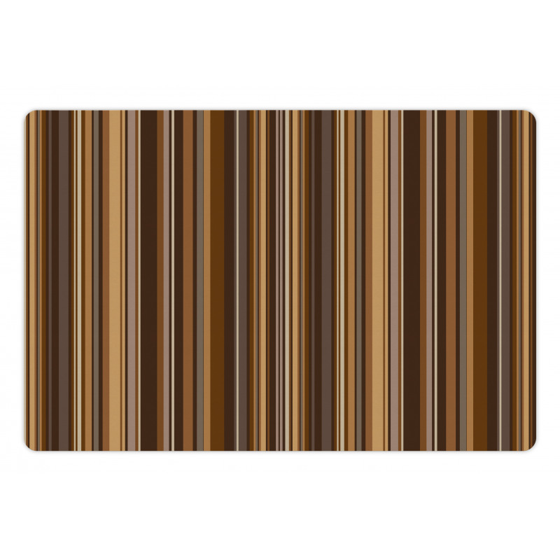 Vertical Color Lines Pet Mat