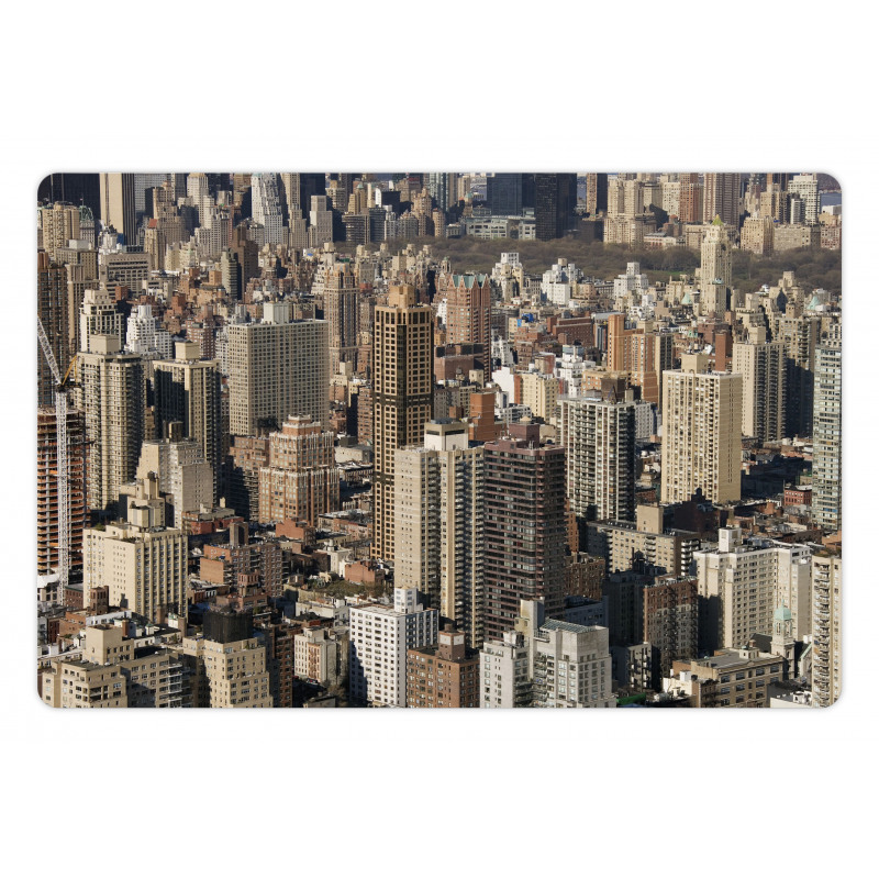 NYC Aerial View Pet Mat