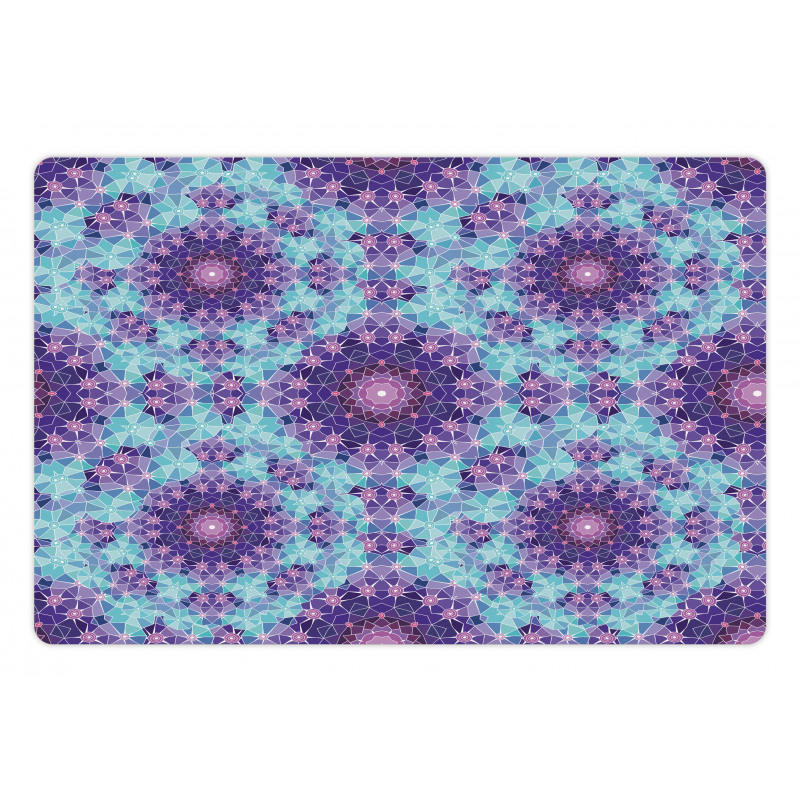 Mosaic Fractal Pet Mat