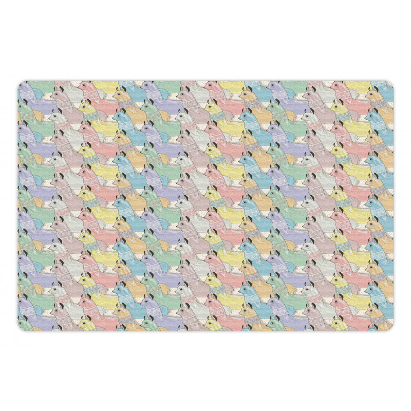 Alpacas Kids Pet Mat