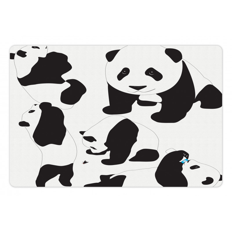 Baby Pandas Pet Mat