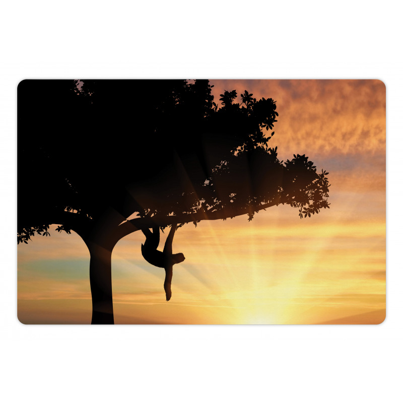 Sunset View Exotic Fauna Pet Mat