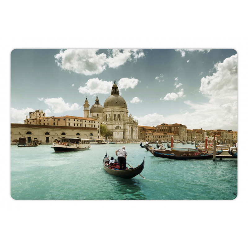 Grand Canal in Aerial View Pet Mat