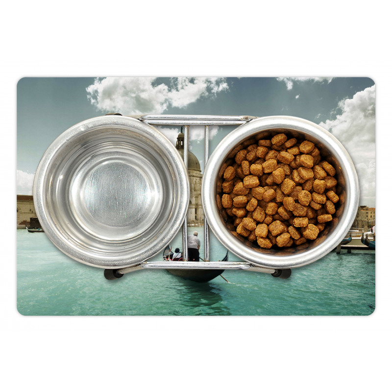 Grand Canal in Aerial View Pet Mat