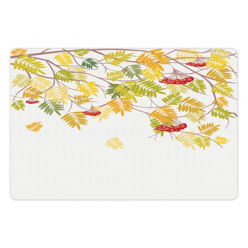 Colorful Vivid Fall Tree Pet Mat