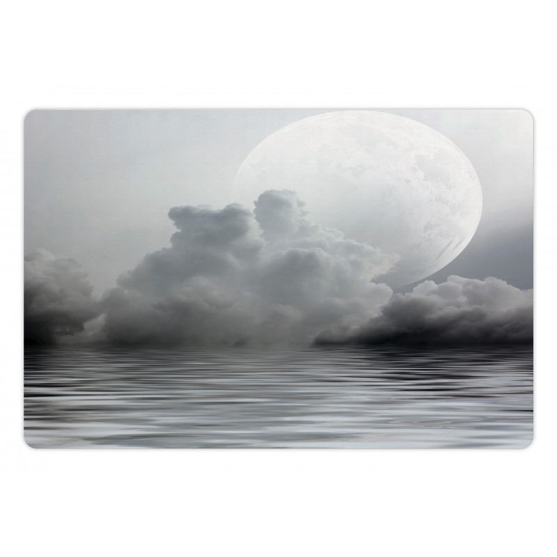 Calm Water and Twilight Sky Pet Mat